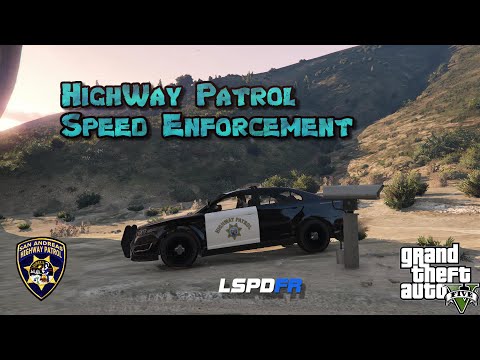 LSPDFR - Highway Patrol - Speed Trap - Radar for GTA 5 - GTA V