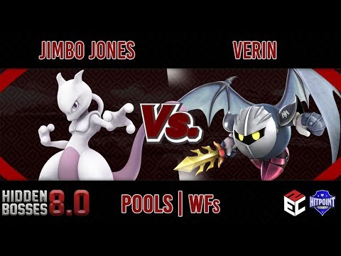 Hidden Bosses 8.0 POOLS - Jimbo Jones (Mewtwo) vs Verin (Meta Knight)