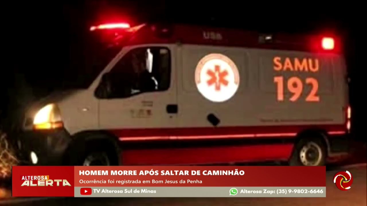 Homem morre após saltar de caminhão em movimento em Bom Jesus da Penha