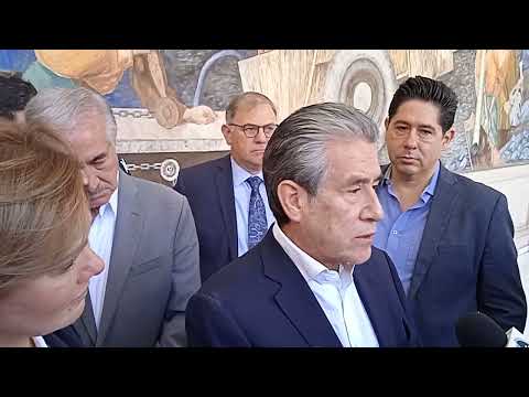 Participa exgobernador de Oaxaca en reunión de seguridad en Chihuahua