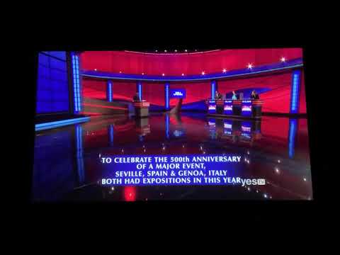 Final Jeopardy, predictable wager & short end-credits - Kris Sunderic Day 2 (3/18/20)