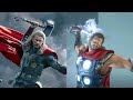 Recreating Thor MCU Moves | Marvel's Avengers Game