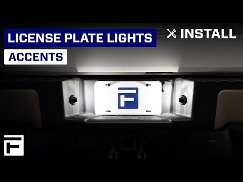 How To: Install LED License Plate Lights | FORM Lighting