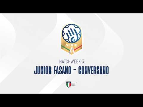 Play Serie A Gold [3^] | JUNIOR FASANO - CONVERSANO