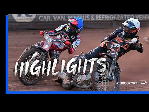 Bewley Takes Victory After Zmarzlik Crashes Out | Speedway GP Highlights | Eurosport