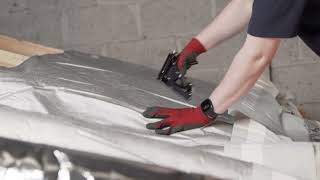 SuperFOIL Breathable Pitched Roof Installation
