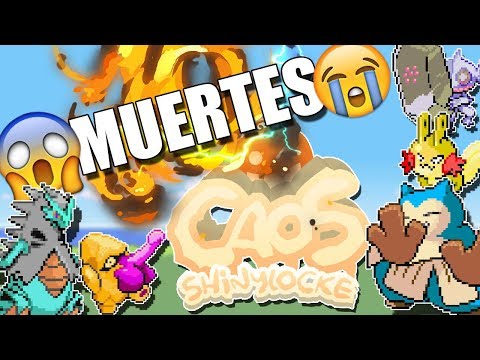 TODAS LAS MUERTES DE POKÉMON CAOS SHINYLOCKE