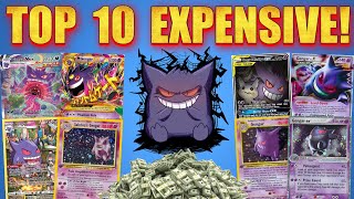 Top 10 Most EXPENSIVE Gengar Pokemon Cards!