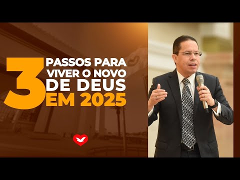 Three steps to living God’s new life in 2025. | Bishop Jadson Santos
