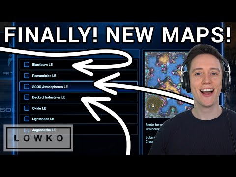 StarCraft 2: FINALLY - The NEW SC2 Maps Are Out!