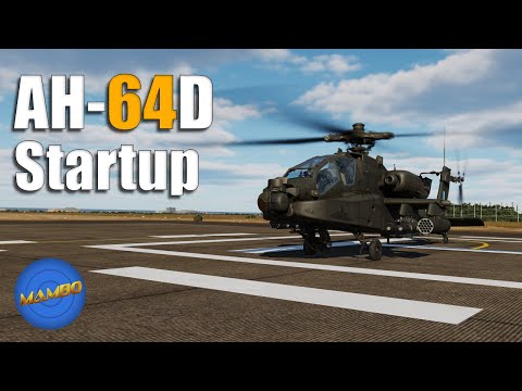 How To Startup The AH-64D Apache | DCS World