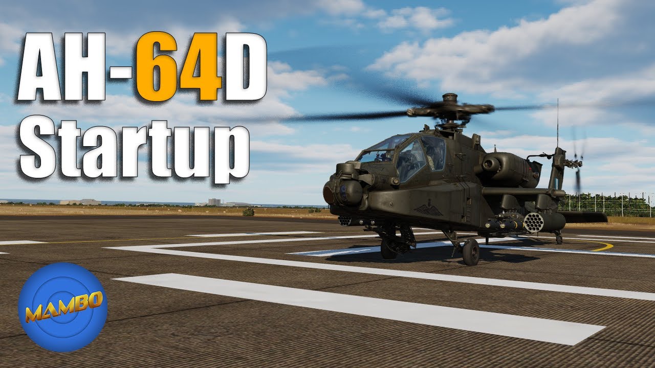 How To Startup The AH-64D Apache | DCS World