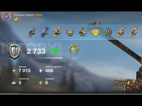 Total Domination with 7K DMG in WoTB and 5 Kills with AMX 50 B