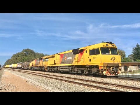 Last Aurizon 6MP1 passing Chidda Sat 16/12/2017