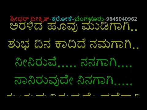 KUNKUMAVIRUVUDE KARAOKE NANIRUVUDE NINAGAAGI SP Balasubramanyam Karaoke With Lyrics