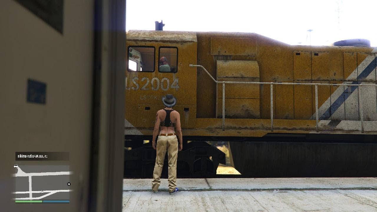 gta貨物列車から～Grand Theft Auto V.ambient.asmr.