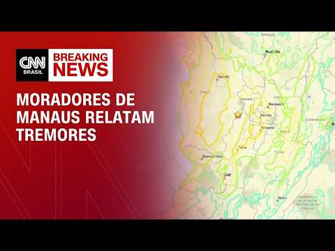 Moradores de Manaus relatam tremores após terremoto na Colômbia LIVE CNN