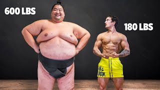 Download lagu Training W/ Worlds Heaviest Sumo Wrestler mp3