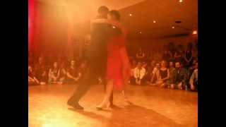 Barbara Carpino & Claudio Forte - Milonga El Garron, Paris 13/12/14 - n1 Tango