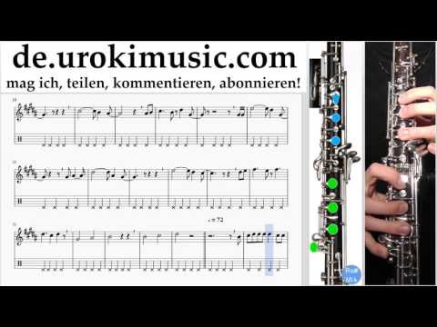 Oboe Lernen David Guetta, Justin Bieber - 2U Tabulatur Teil#2 um-i995