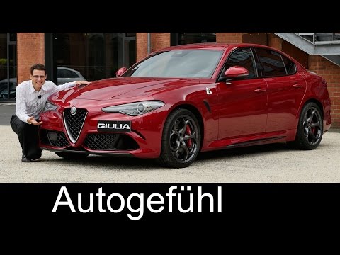 Alfa Romeo Giulia Quadrifoglio 510 hp Full REVIEW - Autogefühl
