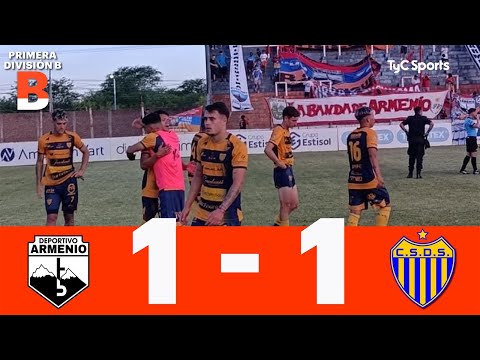 Deportivo Armenio 1-1 Dock Sud | Primera División B | Matchday 21 (Clausura)