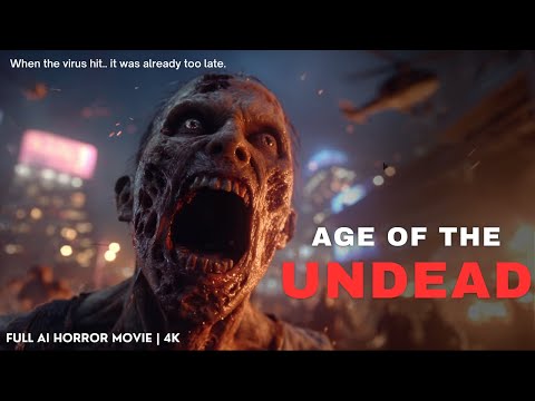 AGE OF THE UNDEAD (Part 1) | Full AI Zombie Horror Movie in 4K