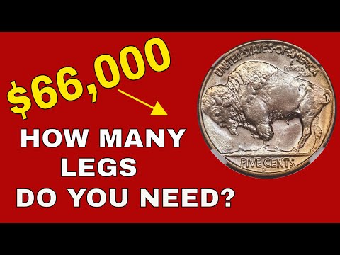 1937 Buffalo Nickel worth money! The list of legged varieties too!