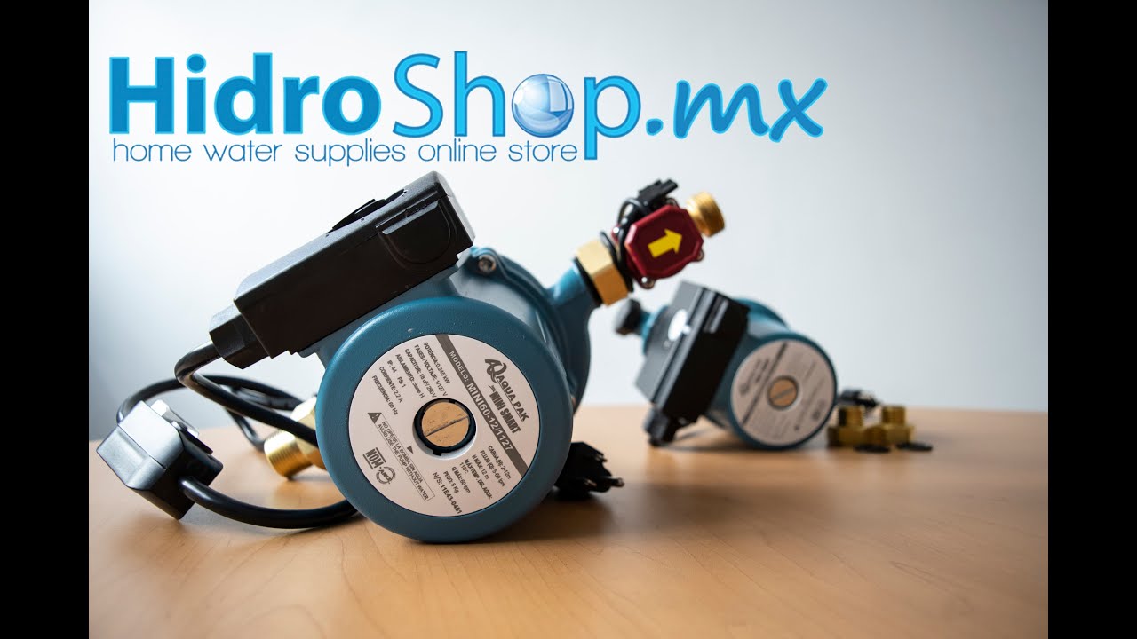 Watch Bombas Presurizadoras MiniSmart marca Aqua Pak Now Bombas Presurizadoras MiniSmart marca Aqua Pak