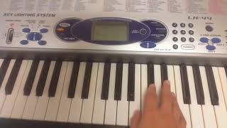 Video thumbnail for Casio LK-44 Midi Music Keyboard - 61 Key Piano by MR. SILVARADO
