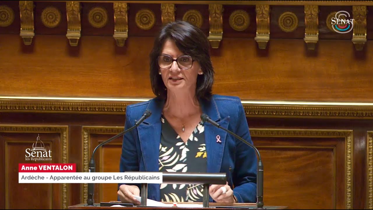 Anne VENTALON intervient lors de l’examen de la pplo sur le financement de l’audiovisuel public