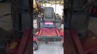 Toro zero turn blades not spinning fast enough problem solved