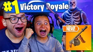 *NEW* DRUM GUN COMING TO FORTNITE BATTLE ROYALE! HOW BROTHER GOT THE SKULL TROOPER...(THE TRUTH!)