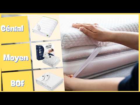 TOP 3 surmatelas chauffants 2025 : mon test complet