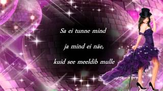 Mari-Leen - Ei tunne mind (with estonian lyrics)