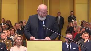 Solemn Undertaking of Executive Vice-President Timmermans before the C