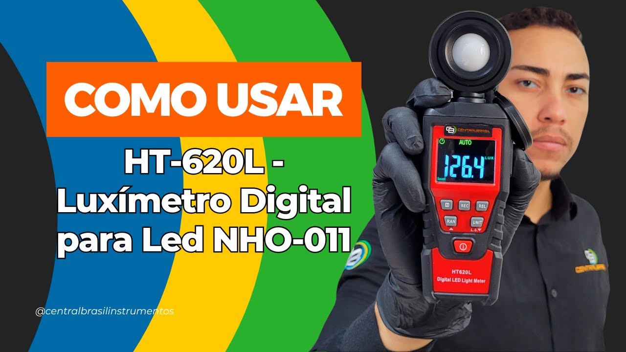 Descubra em Detalhes Todas as Funções desse Luximetro Incrível!
