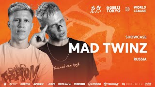 Goes to show heavily processed and mixed their reels are, . Absolute legends nonetheless（00:07:45 - 00:14:53） - Mad Twinz 🇷🇺 | GRAND BEATBOX BATTLE 2023: WORLD LEAGUE | Showcase