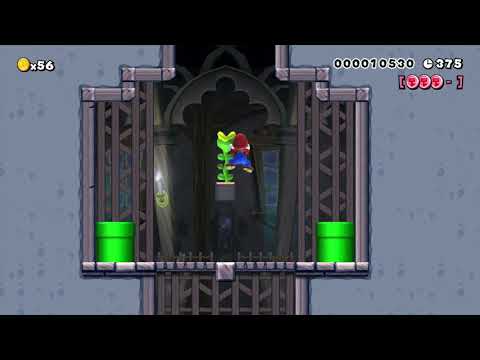[NSDBU] 1-6 The Haunted Clocks ⚡️ by Dark Link ⚡️ SUPER MARIO MAKER Raw GAMEPLAY