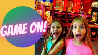 BOWLING with my BESTIE at the ARCADE!