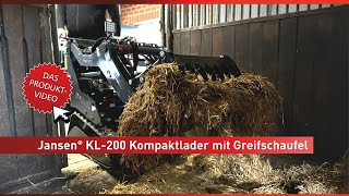 Jansen KL-200 Šmykom riadený nakladač