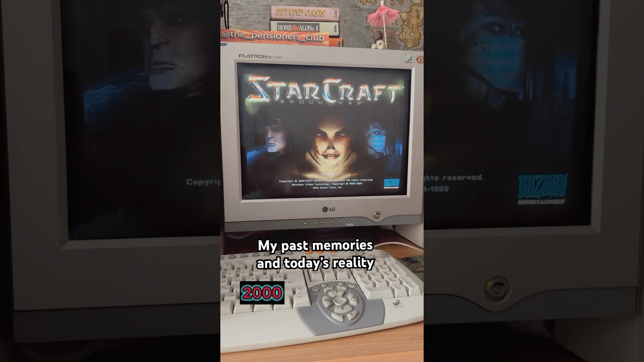 My past memories and today’s reality #starcraft #starcraft2 #shortgame #oldvsnew #classicgame