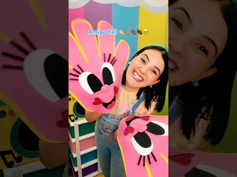 Se Jesus é teu amigo 😍👏🏼👏🏽👏🏾👏🏿 #3palavrinhas #louvorinfantil #recursosvisuais #infantil