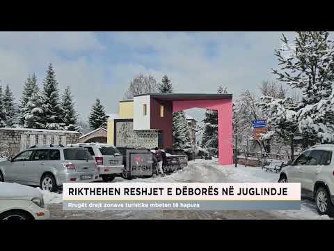 Rikthehen reshjet e dëborës në juglindje/ Rrugët drejt zonave turistike mbeten të hapura