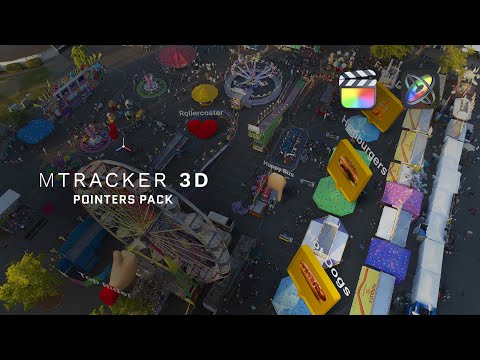 mTracker 3D Pointers Pack - Collection of Trackable 3D Pointers for mTracker 3D - MotionVFX