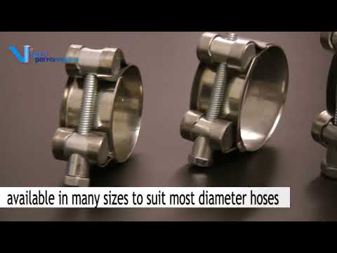 Stainless Steel T Bolt Clamps, Ideal for Silicone Hoses.mp4