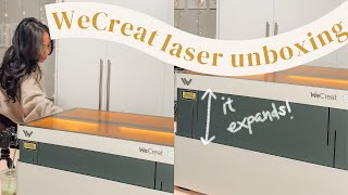 Unbox + Set Up the WeCreat Vision Laser Engraver!