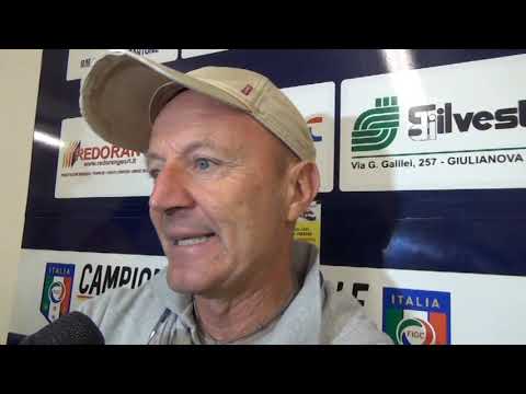 Post gara Real Giulianova-Pineto. Le interviste ai due allenatori