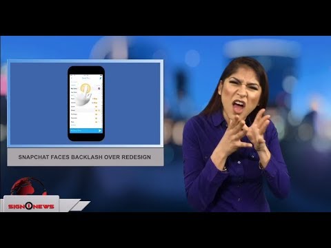 Snapchat faces backlash over redesign (ASL - 2.13.18)