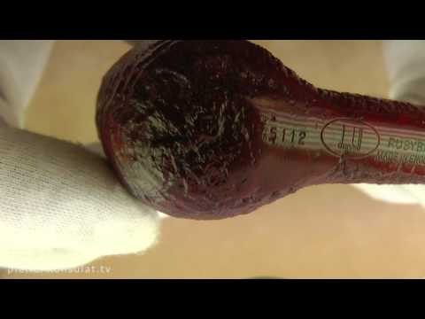 Dunhill Ruby Bark 5112 Sterling Silver made 2007 oFi. 4760 @ Pfeifenkonsulat.at